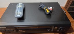 Panasonic PV-V4620 Omnivision VHS VCR Home Theater Tested/Working With Remote