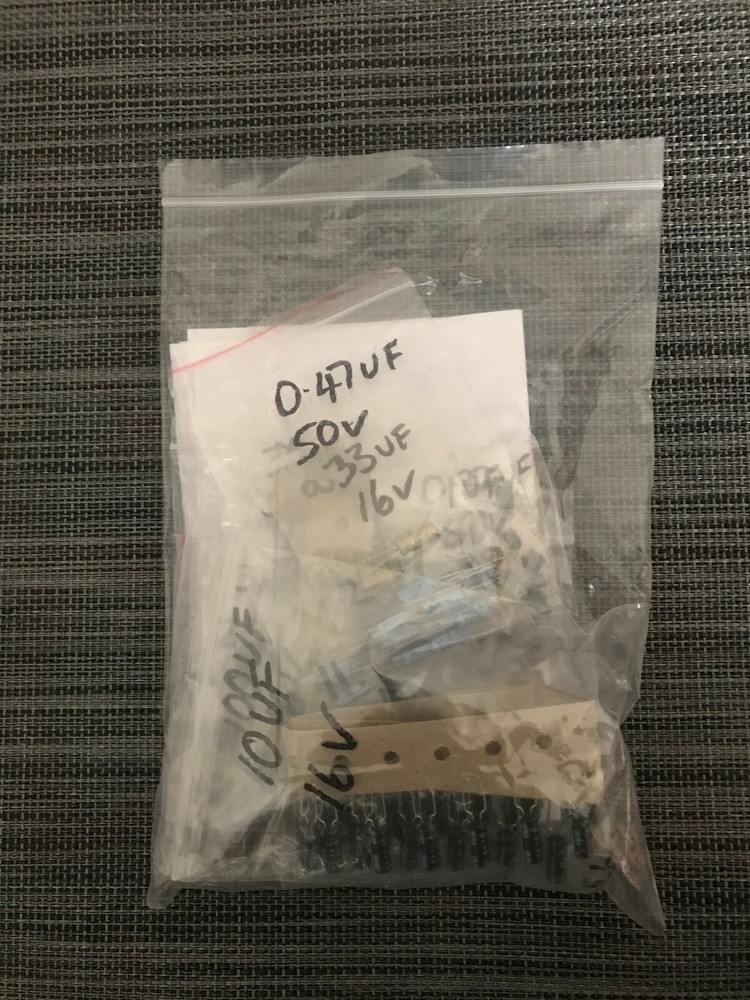 Akai Gx-210D Reel to Reel Capacitor Replacement Kit