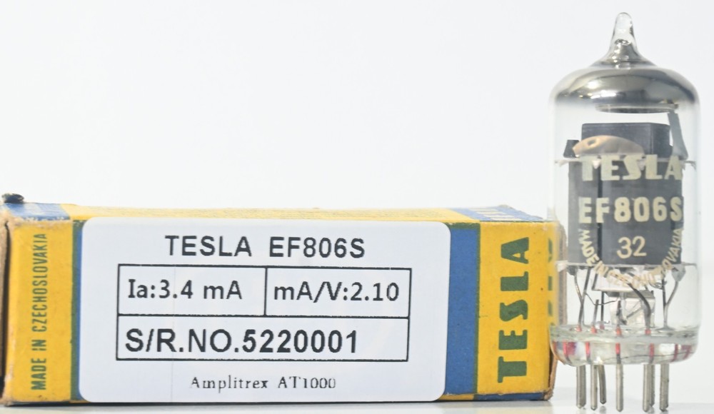 Tesla EF806S Made in Czech Republic Amplitrex Tested Qty 1 #5220001