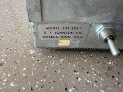 Vintage EF Johnson 239-204-1 Power Amplifier Untested As-Is