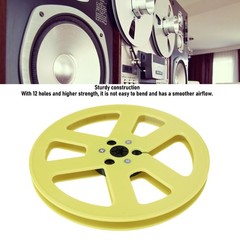1/4 7 Inch Empty Tape Reel Fit For Reel To Reel ABS Universal Open Ree JKOD