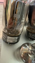 Tad 6L6 WGC STR Black Plates & Tad Sovtek 7025 V1 ECC83WA V2 Matched Pairs