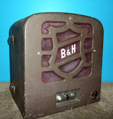 Bell & Howell 185-B8 Speaker Amplifier in Cabinet 6L6G