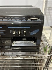 Vtg 80s Panasonic SG-X88 Stereo Music Sound System Duel cassette Record Player