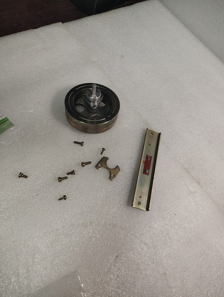 TEAC A-3300 SX reel to reel flywheel assembly