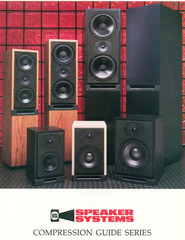 RSL Rogersound Labs CG-52 Vintage Speakers PAIR Wood Veneer Bookshelf Tested
