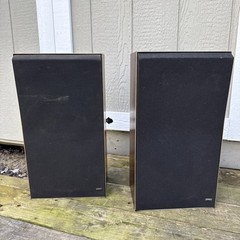 Bang & Olufsen Beovox S45-2 Speaker From 1976, Set Of 2 (Darker Wood)
