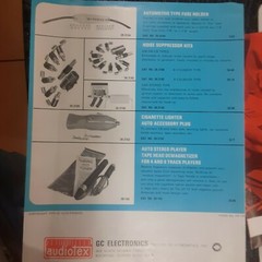 Electronics Literature lot Leader Seacore Audiotex Trigger