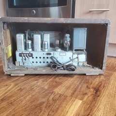 Vintage Philco AM Radio 10493-A 41-255 | Tube Radio | UNTESTED (READ)