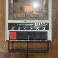 Califone 3130AV Portable Cassette Player And Recorder w/2x counter