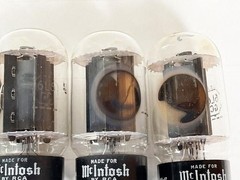 McIntosh 6L6GC Vacuum Tube Quad (4) Tested Vintage for MC240 MC275 Amp USA