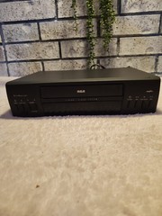 RCA VR525 4-Head VCR Plus VHS Video Player Recorder AccuSearch TESTED WORKS