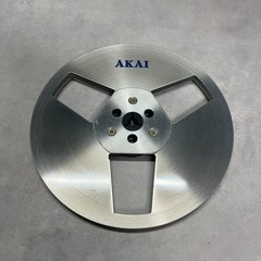 AKAI ATR-7M 7 Inch Metal Take Up Reel With Box For GX 747 GX 646 GX 77 Good!!