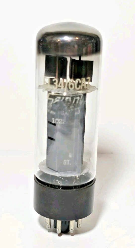 1 Mullard XF2 OO Getter 6CA7 EL34 Vacuum Tubes Tested NOS Calibrated TV7