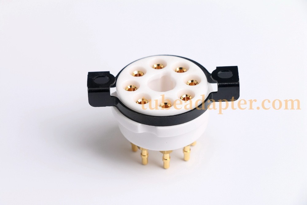 Pair 2pcs Octal K8A socketS for EL34 6SN7 6L6 KT88 B65 EM34