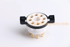 Pair 2pcs Octal K8A socketS for EL34 6SN7 6L6 KT88 B65 EM34