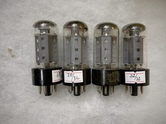 Sylvania 7591 7591A Excellent Testing Values Matched Quad