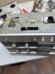 Akai M-9 reel to reel two mono amplifiers with power supply for parts