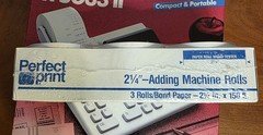 Texas Instruments TI-5033 New Printer Display with 3 Rolls of Extra Paper