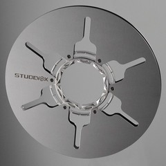 Studevox 10.5″ Edge Polished Silver Aluminium Tape Reel For Reel Tape Recorders