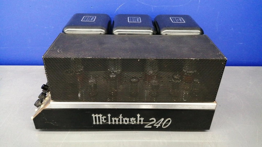 Vintage 1960 Mcintosh MC240 Power Amplifier Tube Type Maintained Very Rare
