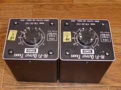 TANGO FW-20-14S Output Transformer Pair Tube Amp 14k SE 801A Tested Japan