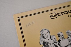 Original Vintage Crown FM Two Stereo Tuner FM-2 Sales Brochure