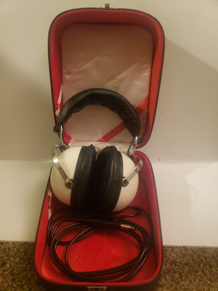 VTG 1970s PIONEER SE-30A Headband Over Ear 8 ohm Stereo HEADPHONES Made in Japan
