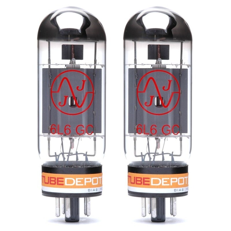 Pair of JJ 6L6GC Power Vacuum Tube