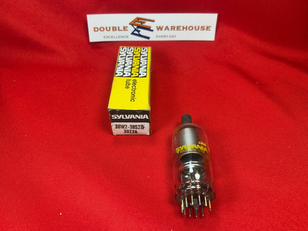 Vintage Sylvania 3BW2-3BS2B- 3BT2A Electronic Vacuum Tube