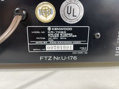 Kenwood KR-7050 High Speed DC Stereo Receiver – Clean – Works – Near Perfect!
