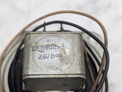 Vintage Speaker w Output Transformer 12-890291-1 767845 Tube Radio