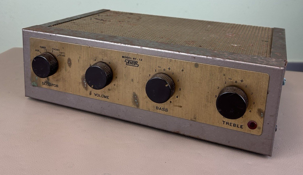EICO HF-12 MONO INTEGRATED AMPLIFIER PARTS/REPAIR