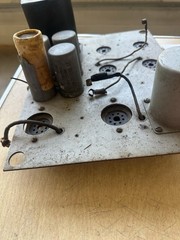 RCA 76 Tube Mixer Amp Chassis. (Pre Amp)