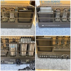 Luxman Luxkit A3600 Tube Power Amplifier Vintage Japan Audio with Box Used