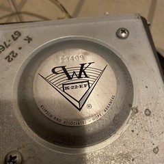Klipsch K22-EF 12″ WOOFERS SPEAKERS TESTED HERESY VINTAGE SQUARE MAGNETS,READ