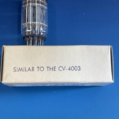True NOS Gold 3-Mica SYLVANIA 6189/12au7 Tubes Maxi PreAmp 2 Tested M0371