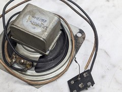 Vintage Speaker w Output Transformer 12-890291-1 767845 Tube Radio