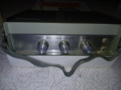 Vintage MCM “Transette” FUN TAPE Solid State Portable Tape Recorder by Midland