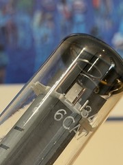 Mullard Gt Britain EL34 6CA7 XF2 Tube Blackburn OO TV7 TESTED Near NOS LEVEL