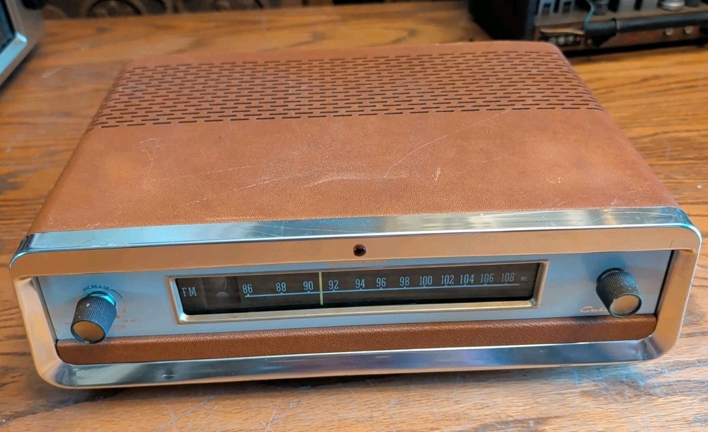 GROMMES 102GTA TUBE TUNER AMP FM RADIO VACUUM RARE AUDIOPHILE CUSTOM SELECTOR