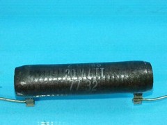 OHMITE 2 OHM 5% RESISTOR 20 WATT CERAMIC WIRE WOUND NOS ORIGINAL PACKAGE SINGLE