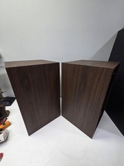 BIC Venturi Formula 2 Speakers Pair Vintage 1970s 8″ Woofer Walnut USA Tested