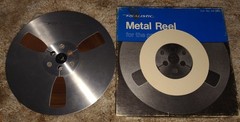 Realistic Metal Reel Tape 7″ Reel-to-Reel 44-280 Original Box Vintage Japan
