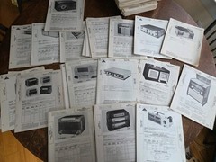 Lot Of 625 SAMS PHOTOFACT Folders Radio/TV/Turntable + Great Variety Dewald A501