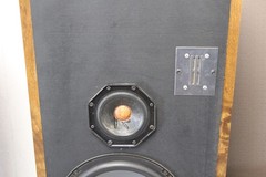 pair vintage INFINITY QB Qb EMIT 3-WAY Speakers Excellent Sound !