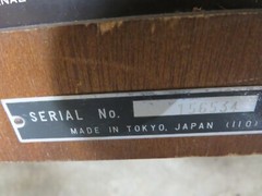 Vintage TUBE Audiophile AKAI 1710W Reel to Reel Tape Player Recorder Wood Cab