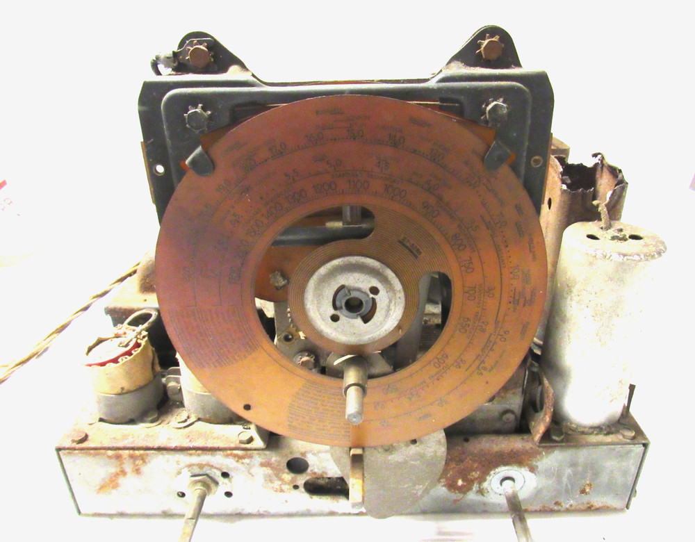 Philco RAdio Chassis Mid 1930’s Model 6 Tubes Parts