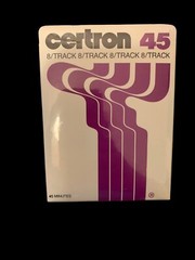 Vintage 8 Track Tape Blank Certron 45 Blank~New Sealed!