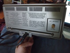 General Electric Vintage TV Radio